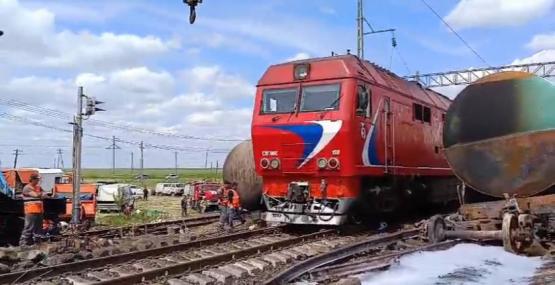 В Ростовской области движение поездов на станции «Куберле» восстановили 