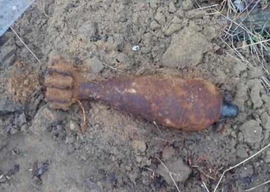 В Ростовской области разгружали самосвал и нашли мину