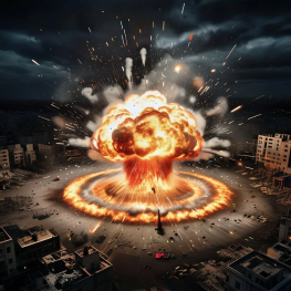  Похожий на звук взрыва грохот напугал в ночи жителей Ростова и Батайска 