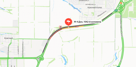 Движение по М-4 под Ростовом перекрыли из-за ДТП