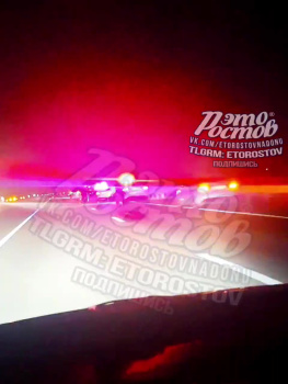 Байкер и его спутница погибли в ДТП на трассе в Ростовской области
