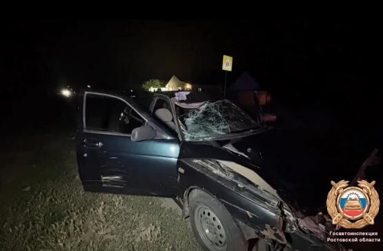 В Ростовской области легковушка снесла двух пешеходов, один погиб 