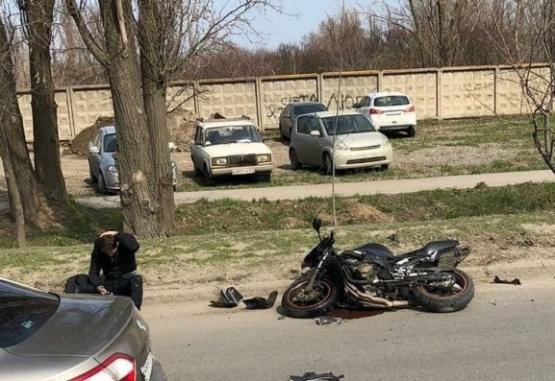 Мотосезон в Ростове открылся показательной аварией