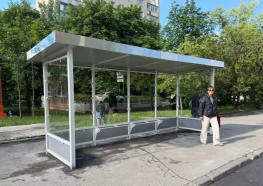 В Ростове начали устанавливать антивандальные остановки