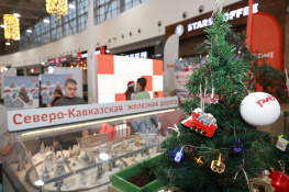 Представители Северо-Кавказской магистрали приняли участие в благотворительной акции «Удивительные ёлки»