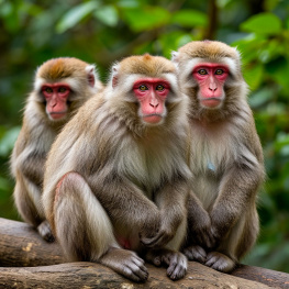 В ростовских «Малинках» поселились 24 японские макаки из Италии