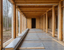 Звукоизоляция межэтажных деревянных перекрытий: материалы, способы, нормы