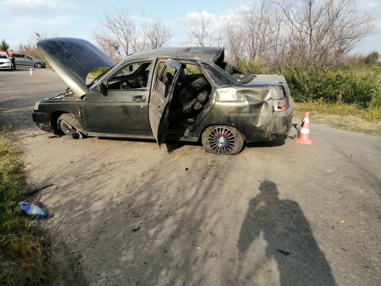 В Ростовской области в перевернувшемся ВАЗ-2110 погиб 17-летний подросток