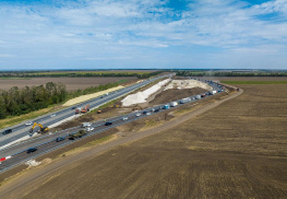 20 километров трассы М-4 «Дон» расширили с использованием отечественных материалов