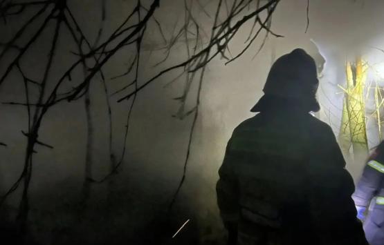 Два дома сгорели при ударе БПЛА в пригороде Ростова