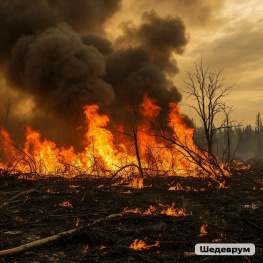Чрезвычайную пожароопасность объявили на Дону  