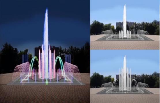 Ростовчане выбрали дизайн нового светомузыкального фонтана в парке "Плевен"