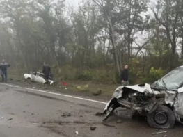 Чудовищная лобовая авария под Таганрогом унесла человеческую жизнь 