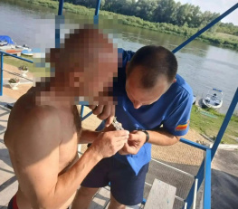 Житель Ростовской области попался на крючок и едва не утонул