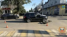 Подростка на питбайке сбили в ростовском Донецке