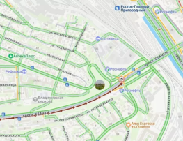  Массовая авария заблокировала движение на Западном в Ростове 