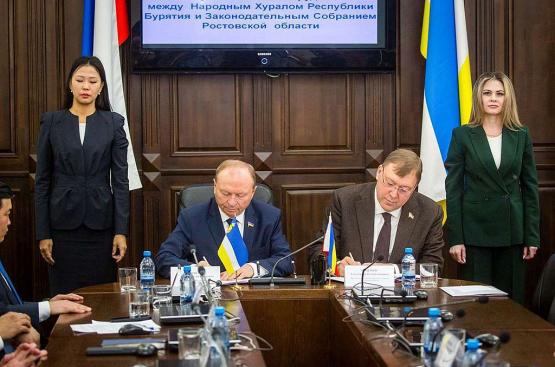 Донские парламентарии начинают сотрудничество с коллегами из Бурятии