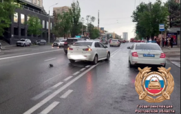 Иномарка сбила школьника в центре Ростова 