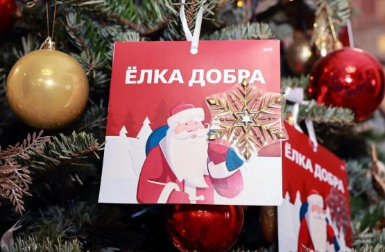 Акцию «Ёлка добра» проводят на СКЖД в четвертый раз