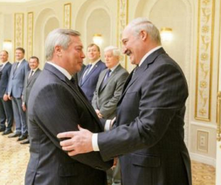 Александр Лукашенко тепло принял в Минске Василия Голубева