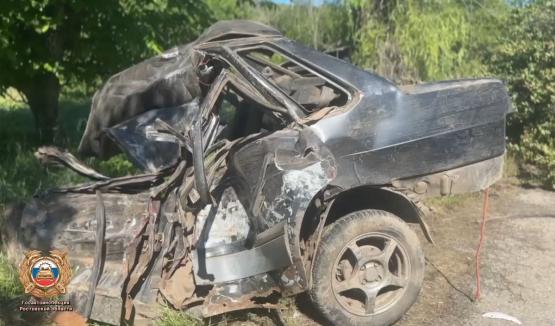 Обнародованы кадры с места чудовищного смертельного ДТП под Матвеевым Курганом 