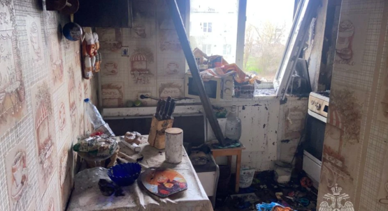 20 человек эвакуировали из-за пожара в многоэтажке Новочеркасска