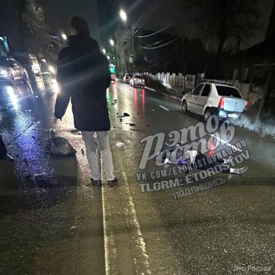 В Ростове таксист насмерть сбил пенсионерку