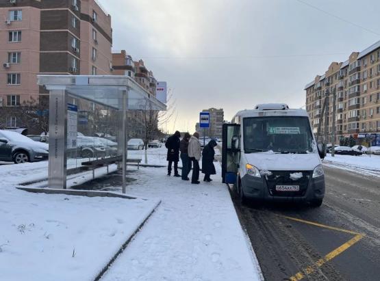 В микрорайоне "Вертолетное поле" в Ростове появились новые остановки