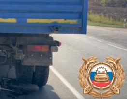  Молодой мотоциклист погиб под колёсами грузовика между Ростовом и Ставрополем 